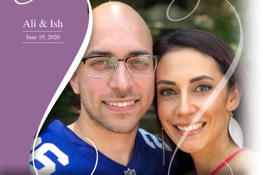 Nearlywed Ali & Ish - June 19, 2020 Wedding ricardo tomas weddings event planner