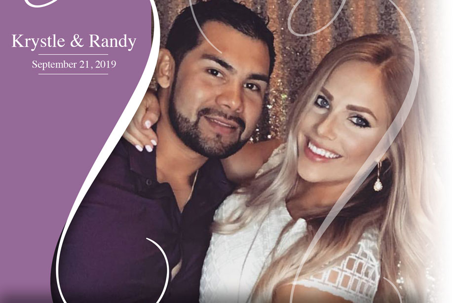 Nearlywed Krystle & Randy - September 21, 2019 Wedding ricardo tomas weddings event planner