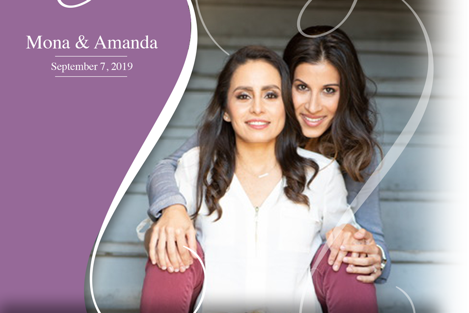 Nearlywed Mona & Amanda - September 7, 2019 Wedding ricardo tomas weddings event planner